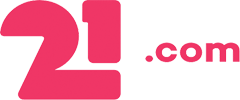 21.com logo